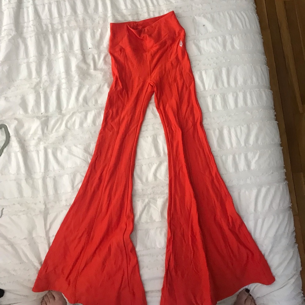 Free People flared athleisure pants
